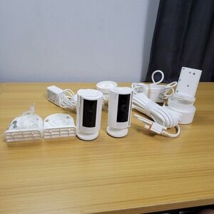 Lot of 2 Ring Indoor Cam 2nd Gen 1080p Security Camera Model 5F72E9